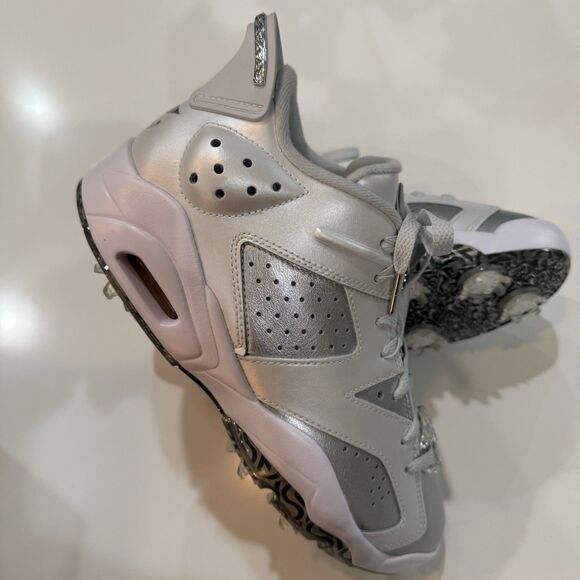 Nike Air Jordan 6 Low G NRG Shoes Metallic Silver Gift FD6719-001 M7.5 / W9 main image 8